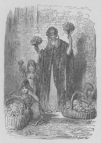 花売り 作： Gustave after Dore